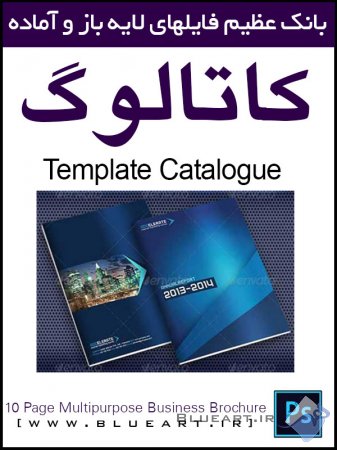 دانلود قالب تجاری کاتالوگ آماده 10 صفحه ای-Accelerate Corporate Brochure