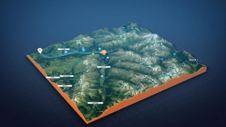 اسکرین شات پروژه 3D Map Path Builder