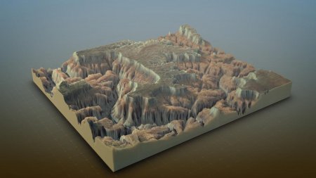 اسکرین شات پروژه 3D Map Path Builder