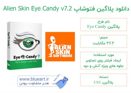 دانلود پلاگین فتوشاپ Alien Skin Eye Candy v7.2